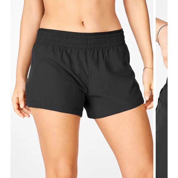 Fabletics Pants - Fabletics | Breathe Mid-Rise Run Short XXL black